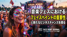 音楽フェスにおけるフェイスペイントの重要性