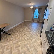 New flooring installed