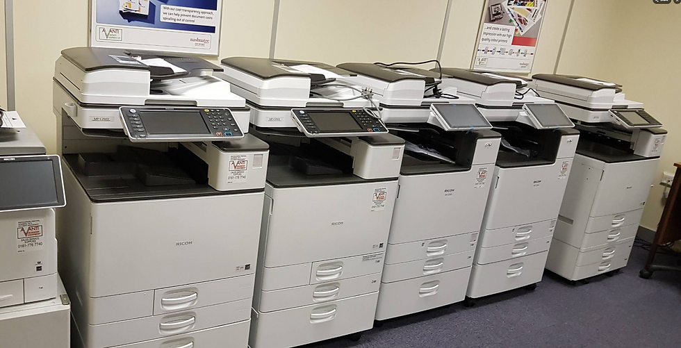 Ricoh Aficio MP C3503 color multifunction laser printers