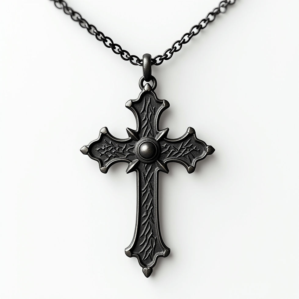 Gothic Cross Detail