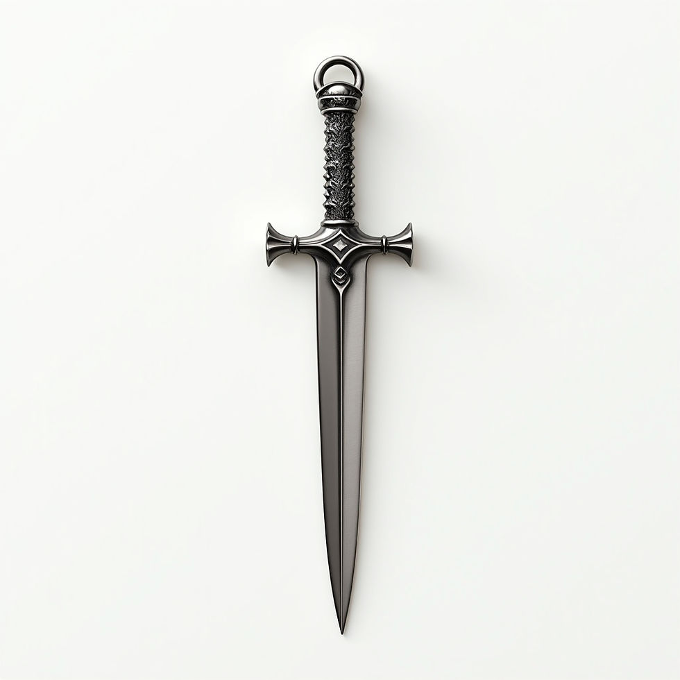 Vicious Dagger Charm