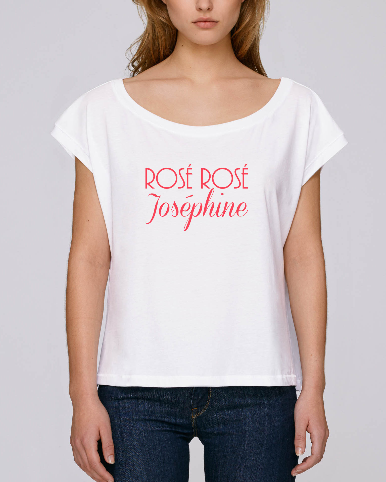 Tee-shirt Rosé Rosé Joséphine