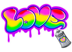 Love spraycan