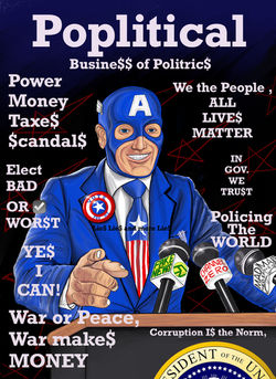 Poplitical (magazine cover