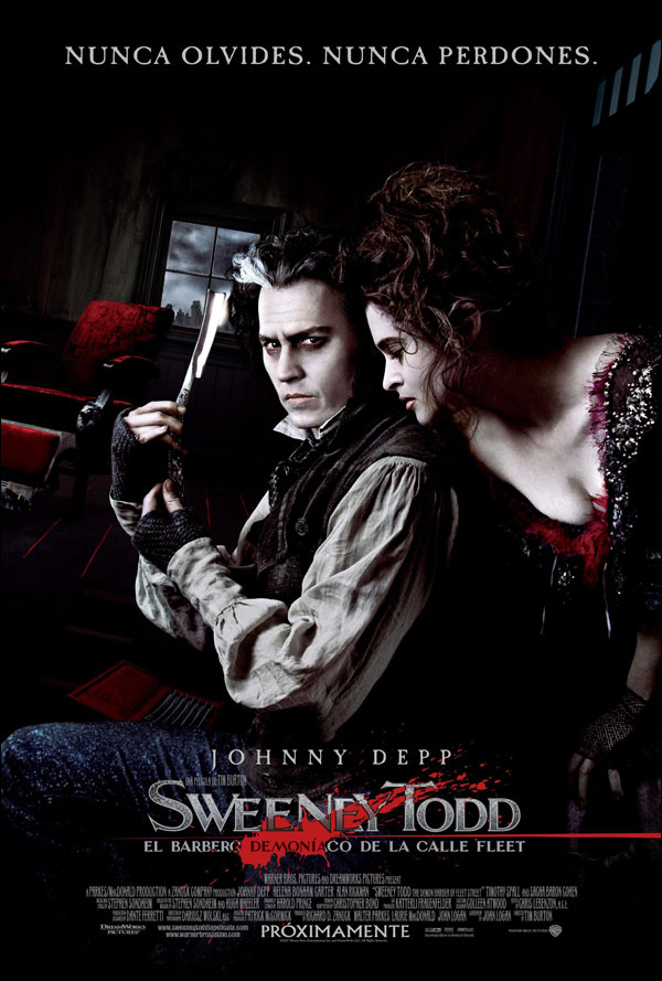 SWEENEY TODD : El barbero demoniaco de la calle fleet🔪