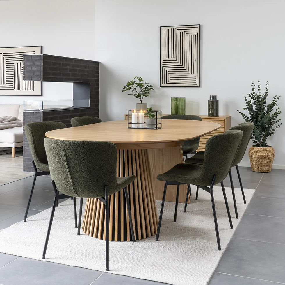 Miniature : Table à manger extensible Osaka Ø120cm