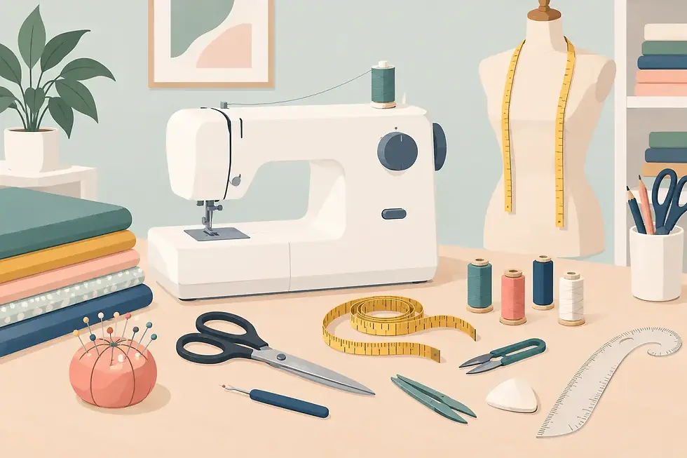 12 Essential Tools for Home Dressmaking