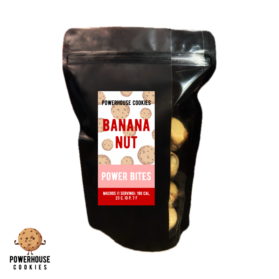 POWER BITES - BANANA NUT