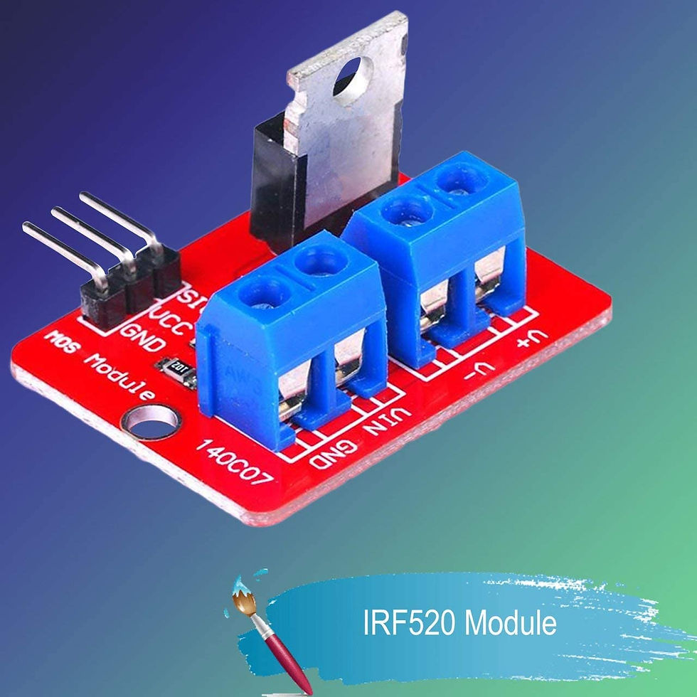 Miniatura: MODULO INTERRUPTOR IRF520 ARDUINO