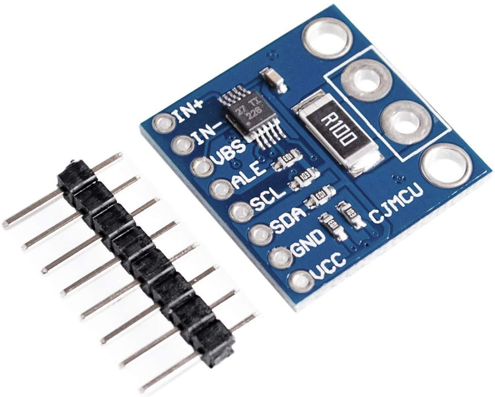 Miniatura: INA226 MODULO MONITOR DE POTENCIA, I2C BIDIRECCIONAL
