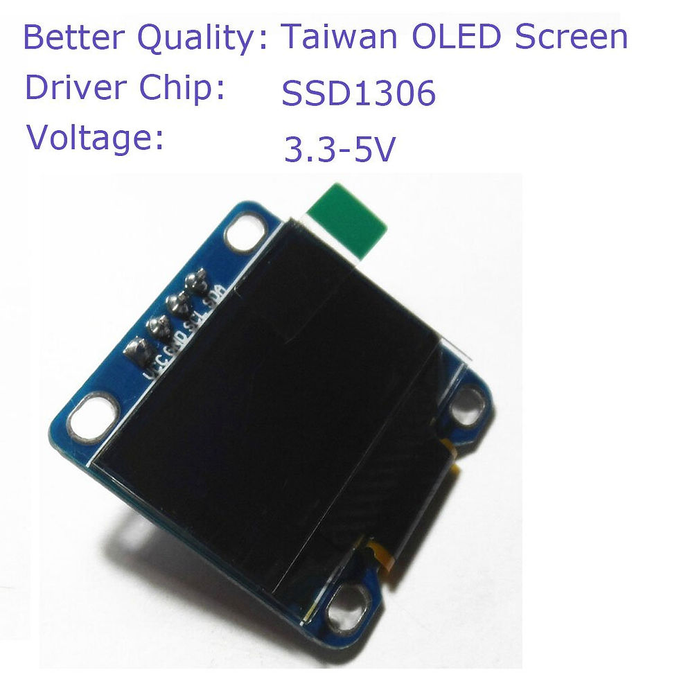 Miniatura: LCD OLED 2 COLORES 0.96"
