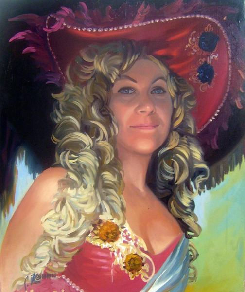 The lady in the red hat.jpg