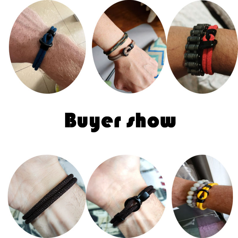 Thumbnail: Rope bracelet, men's fashion