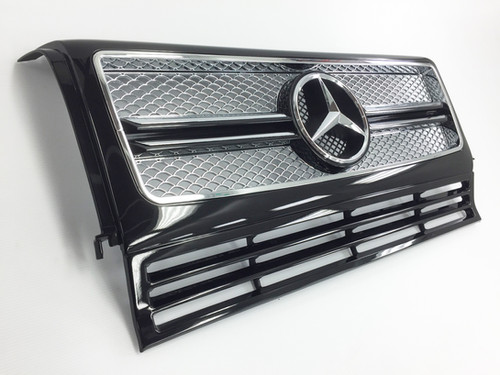 純正品 W463 Gクラス AMG G65フロントグリル 純正色塗装済み