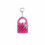 Thumbnail: Thalia bag charm dark Pink