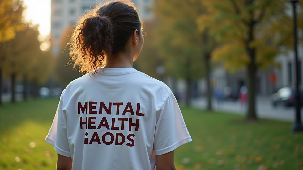 The Power of Advocacy Fashion for Mental Health: How Shirts Can Spark Change