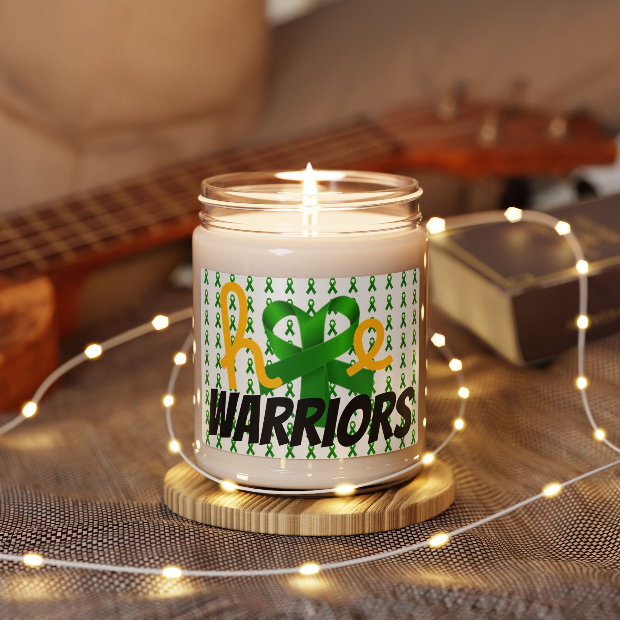 Hope Warriors Mental Health Scented Soy Candle-Silent Rebel