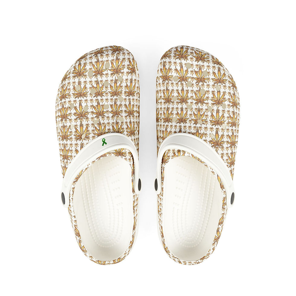 Mental Health Awareness Slippers|Marijuana|Silent Rebel