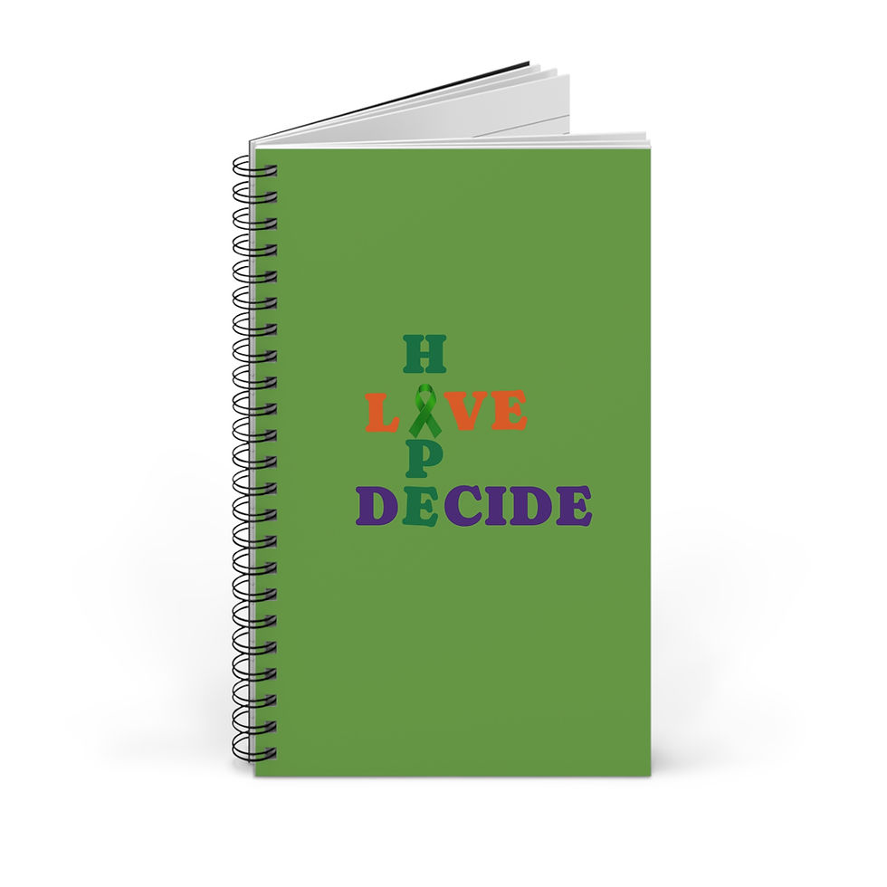 Hope Love Decide-Motivational Journal for Self-Improvement