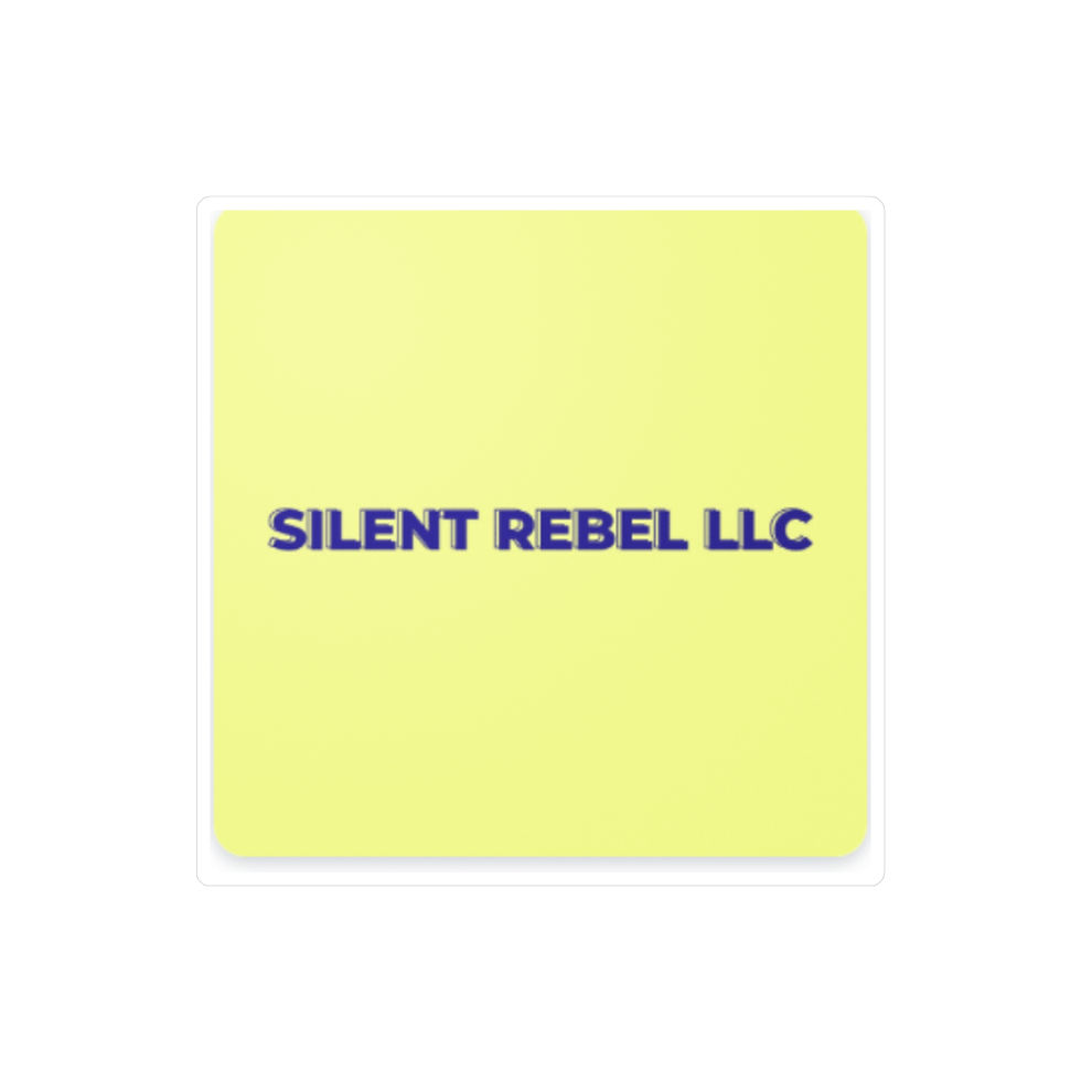 Miniature : Décalcomanies en vinyle Kiss-Cut « Logo » de Silent Rebel