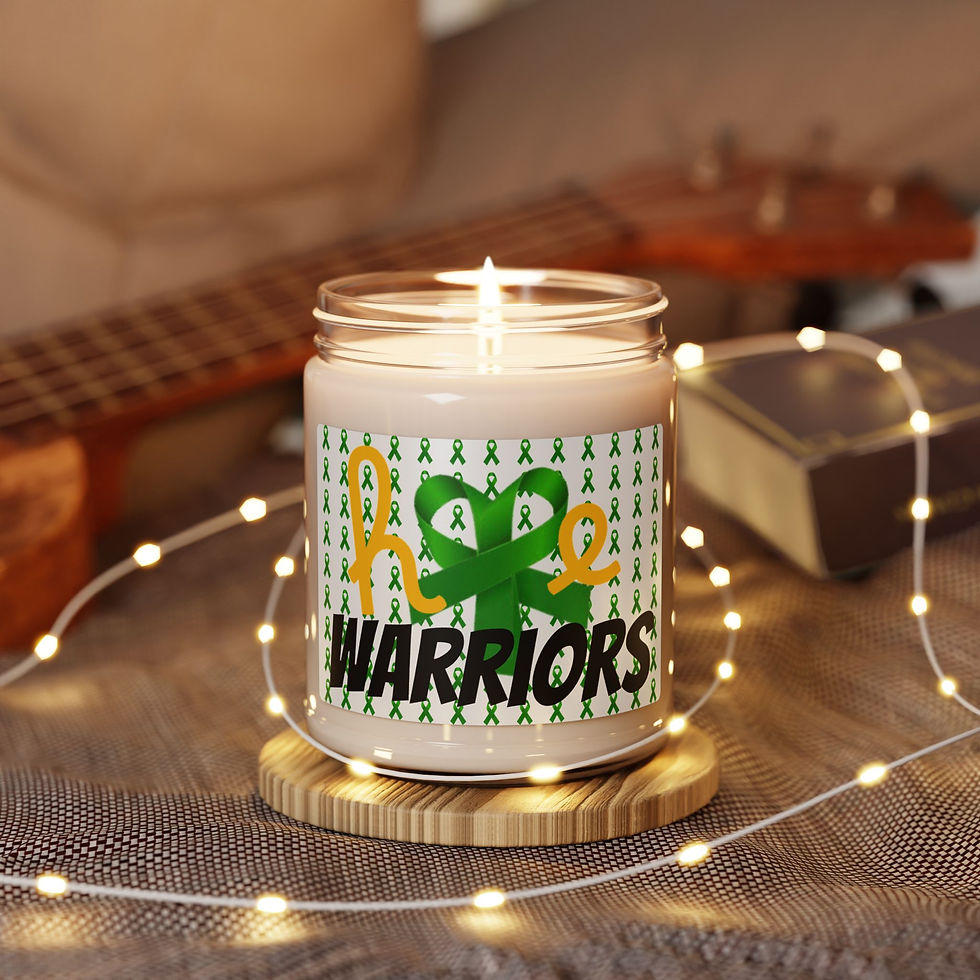 Thumbnail: Hope Warriors Mental Health Scented Soy Candle-Silent Rebel