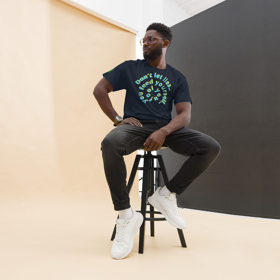 Miniatura: Silent Rebel Don't Let Lies Short Sleeve Shirt S-3XL Multi MentalHealthAwareness