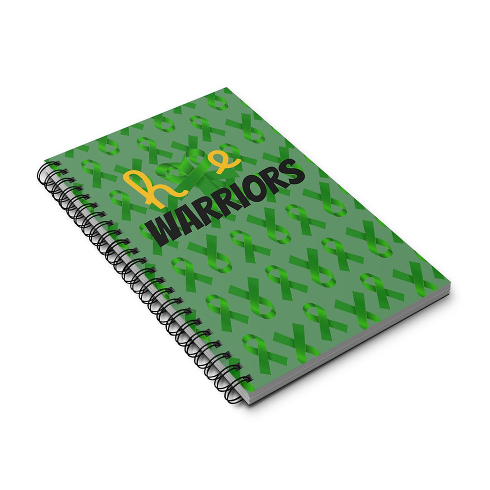 Miniature : Silent Rebel  Hope Warriors Journal-one size-Mental Health Awareness
