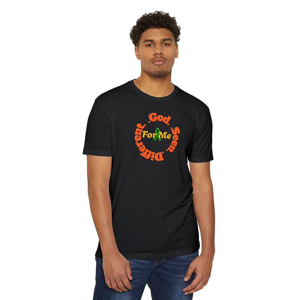 थंबनेल: God Seen Different Mental Health Shirt