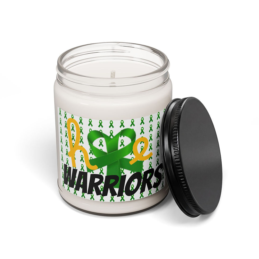Thumbnail: Hope Warriors Mental Health Scented Soy Candle-Silent Rebel