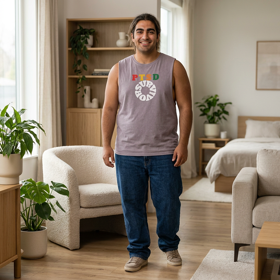 Miniature : PTSD Survivor Tank Top–Silent Rebel