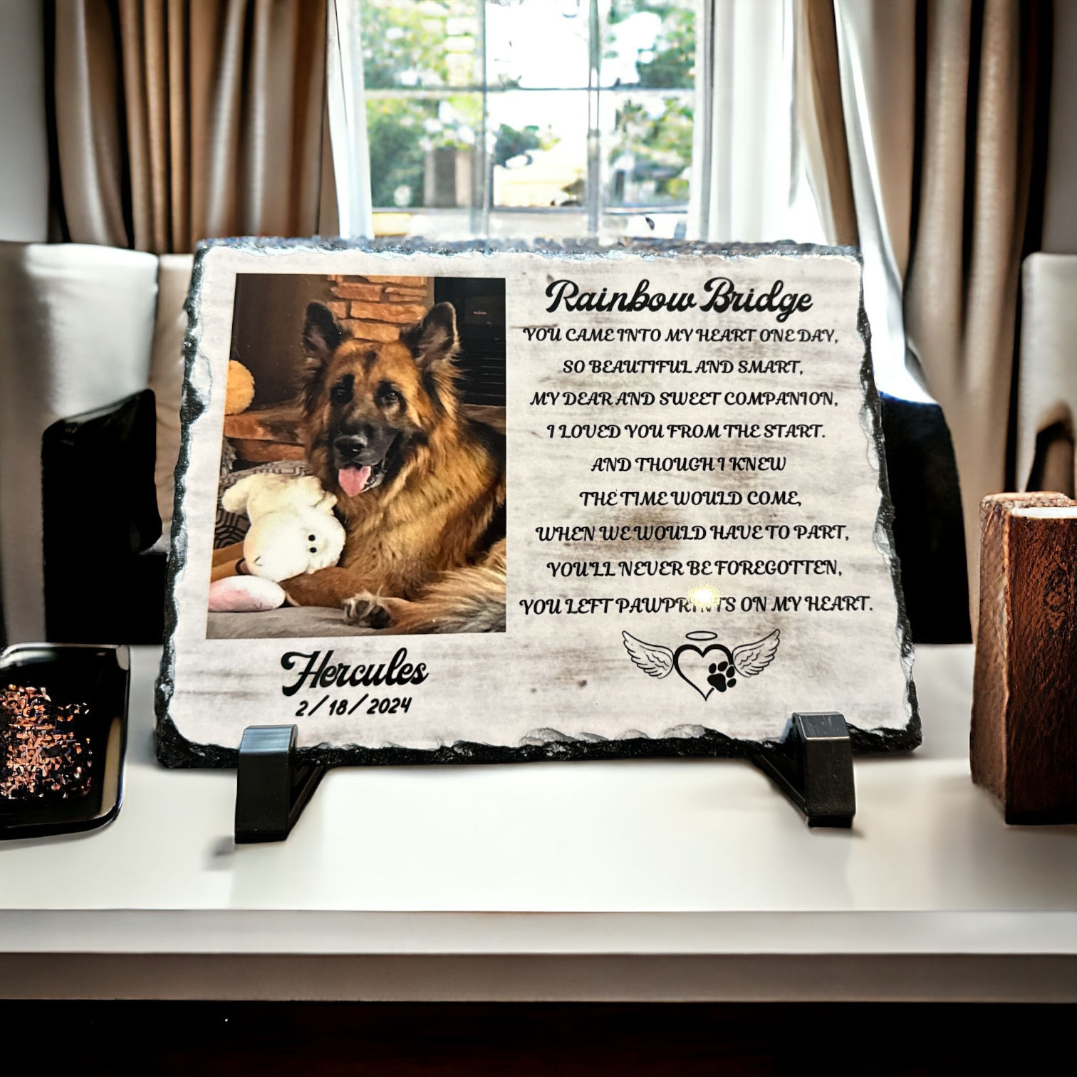 Pet Memorial Plaque
