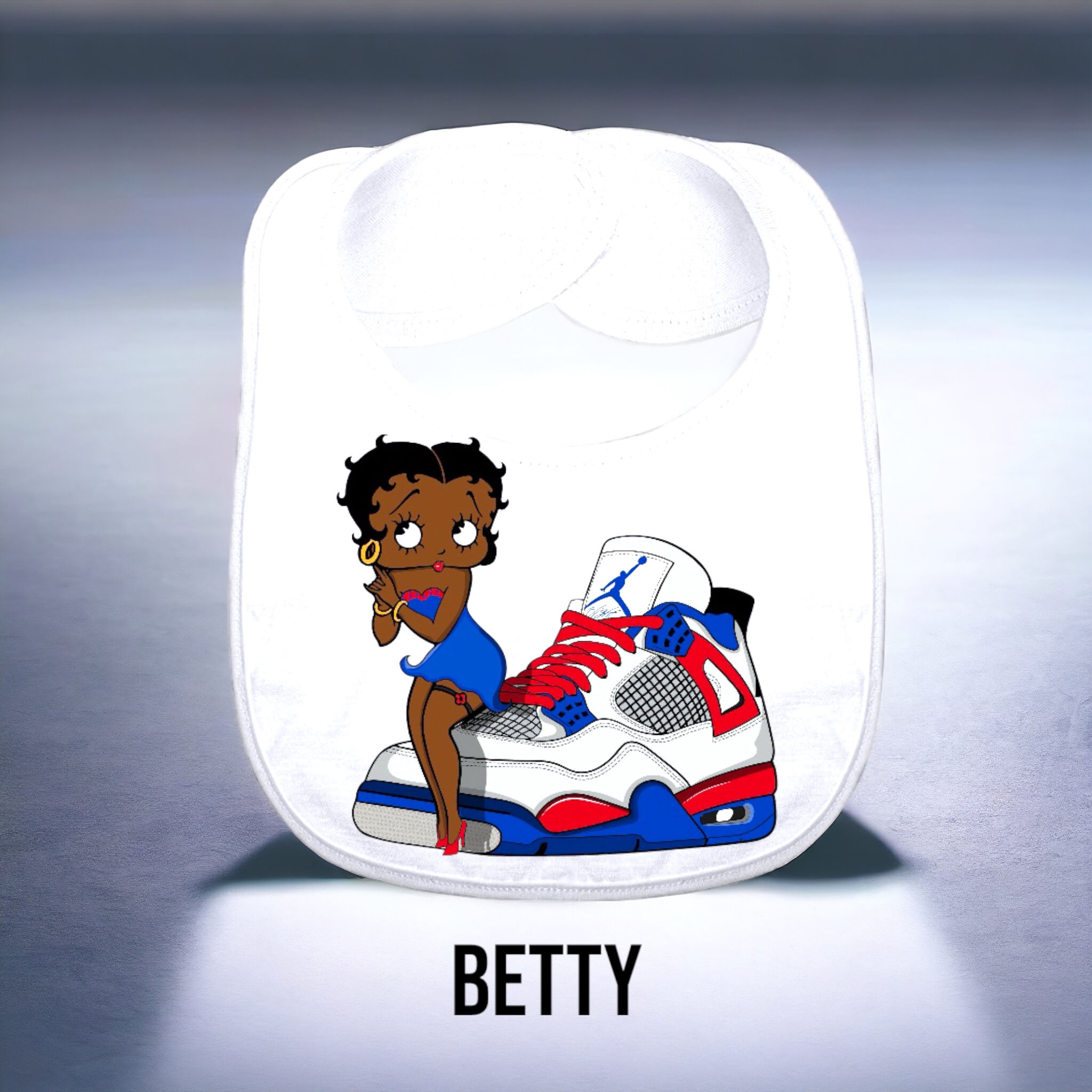 Cartoon Jordan  Bibs 