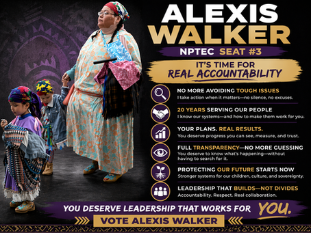 Alexis Walker: Transparent Leadership for NPTEC Seat 3