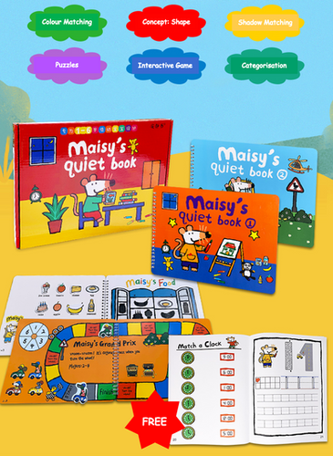 Maisy's Quiet Book 1 | Flourish SPS