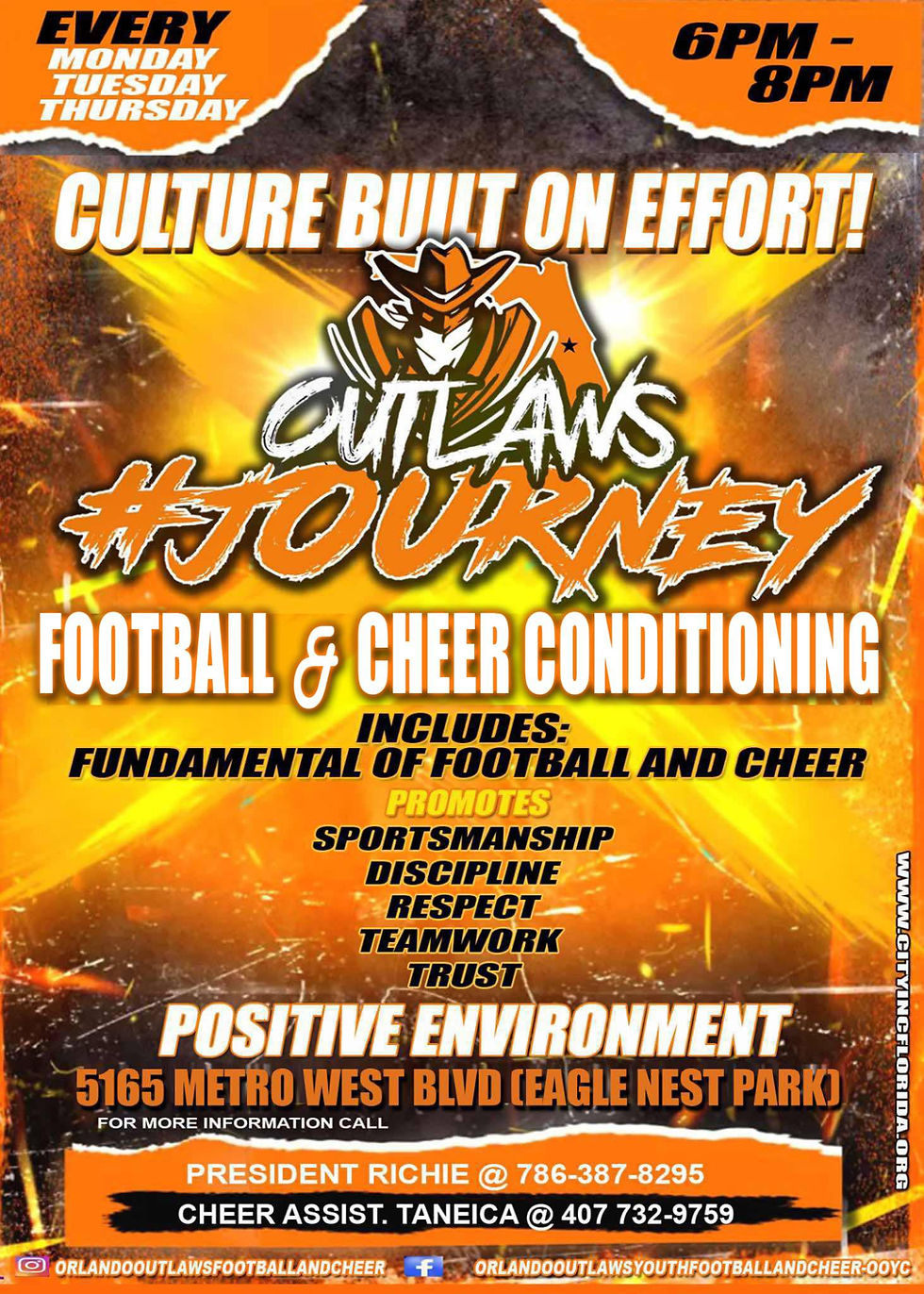 Outlaws Recruiting Flyer 2025