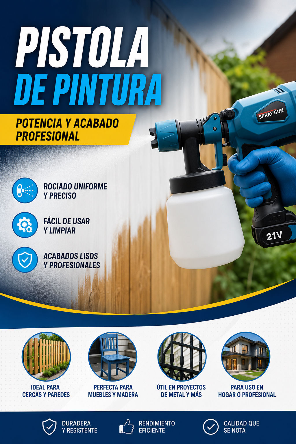 Pistola de pintura