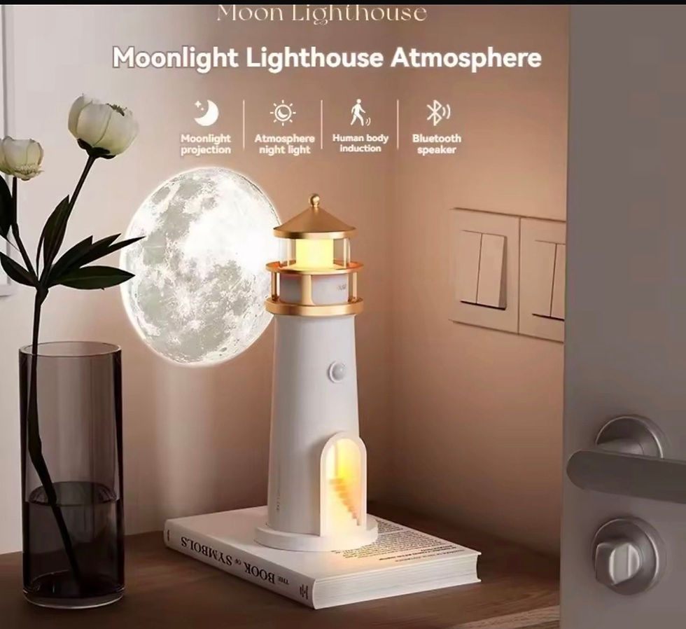 Miniatura: 1353-Lámpara faro proyector de luna