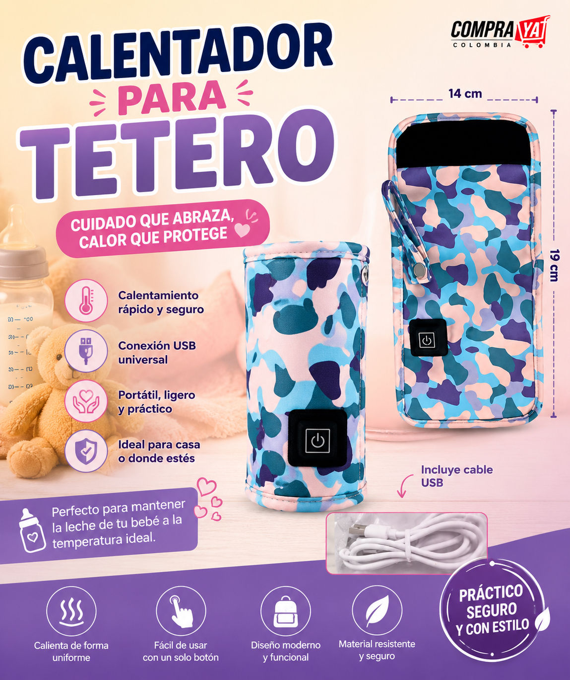 Calentador para tetero