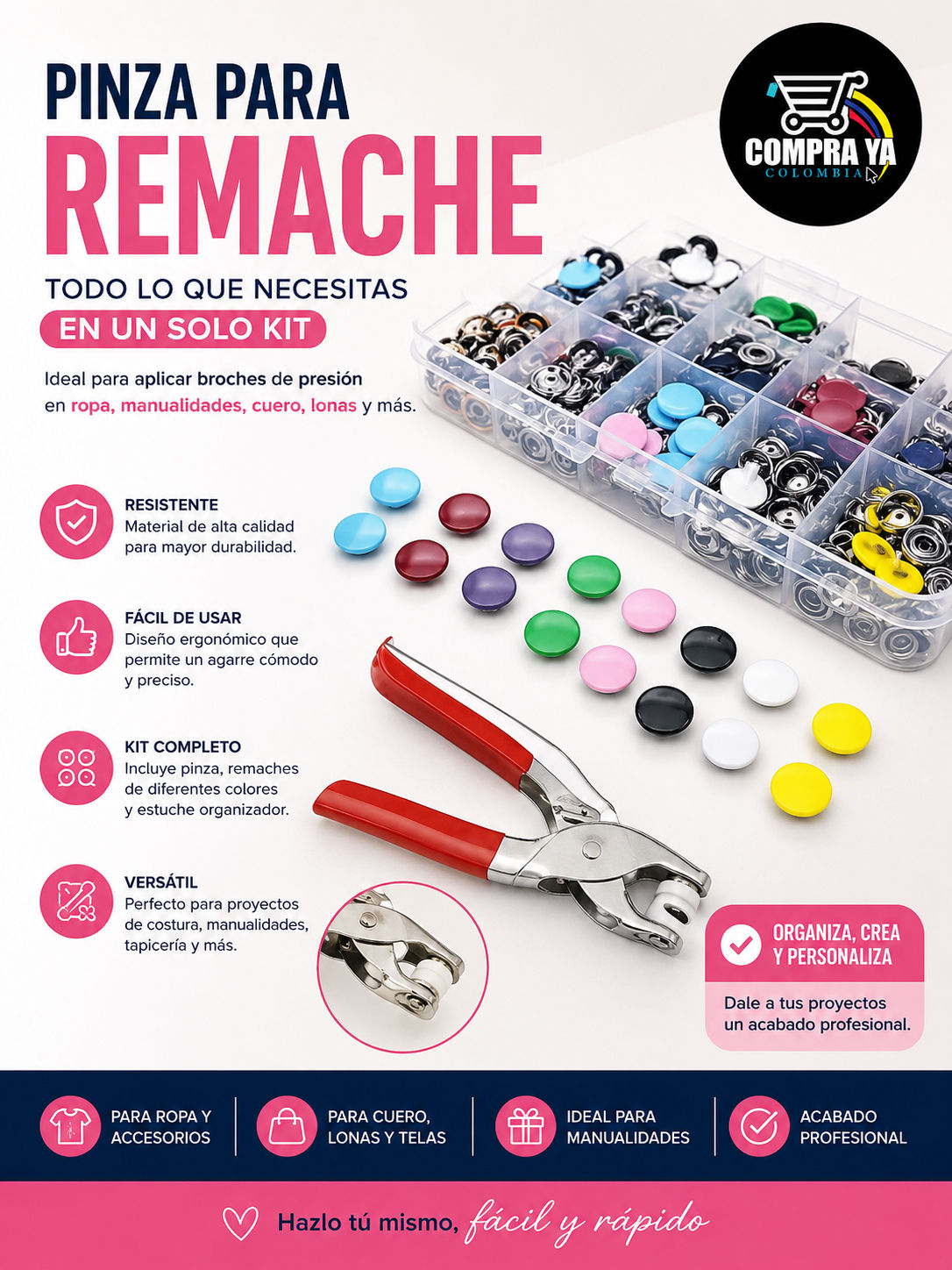 🛒-Pinza Para Remache