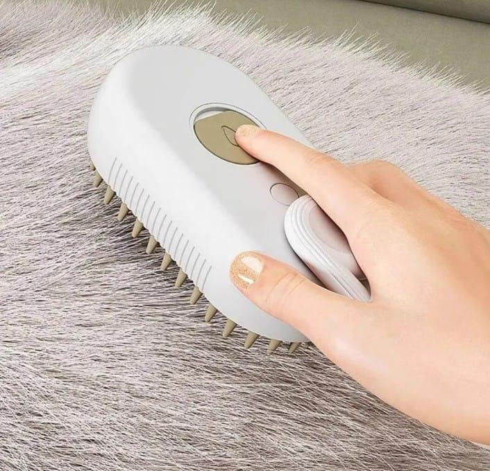 Miniatura: Cepillo Para Mascota Con Mango