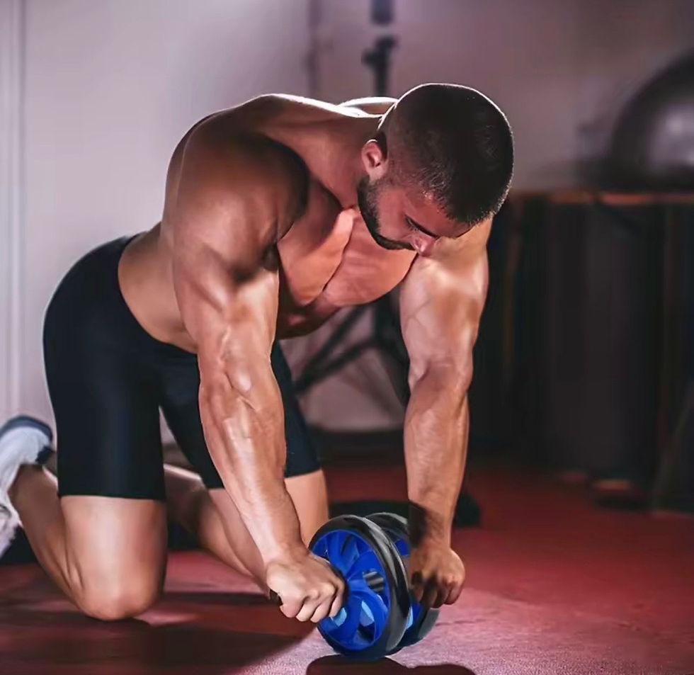 Miniatura: 1418-Rueda abdominal gimnasio