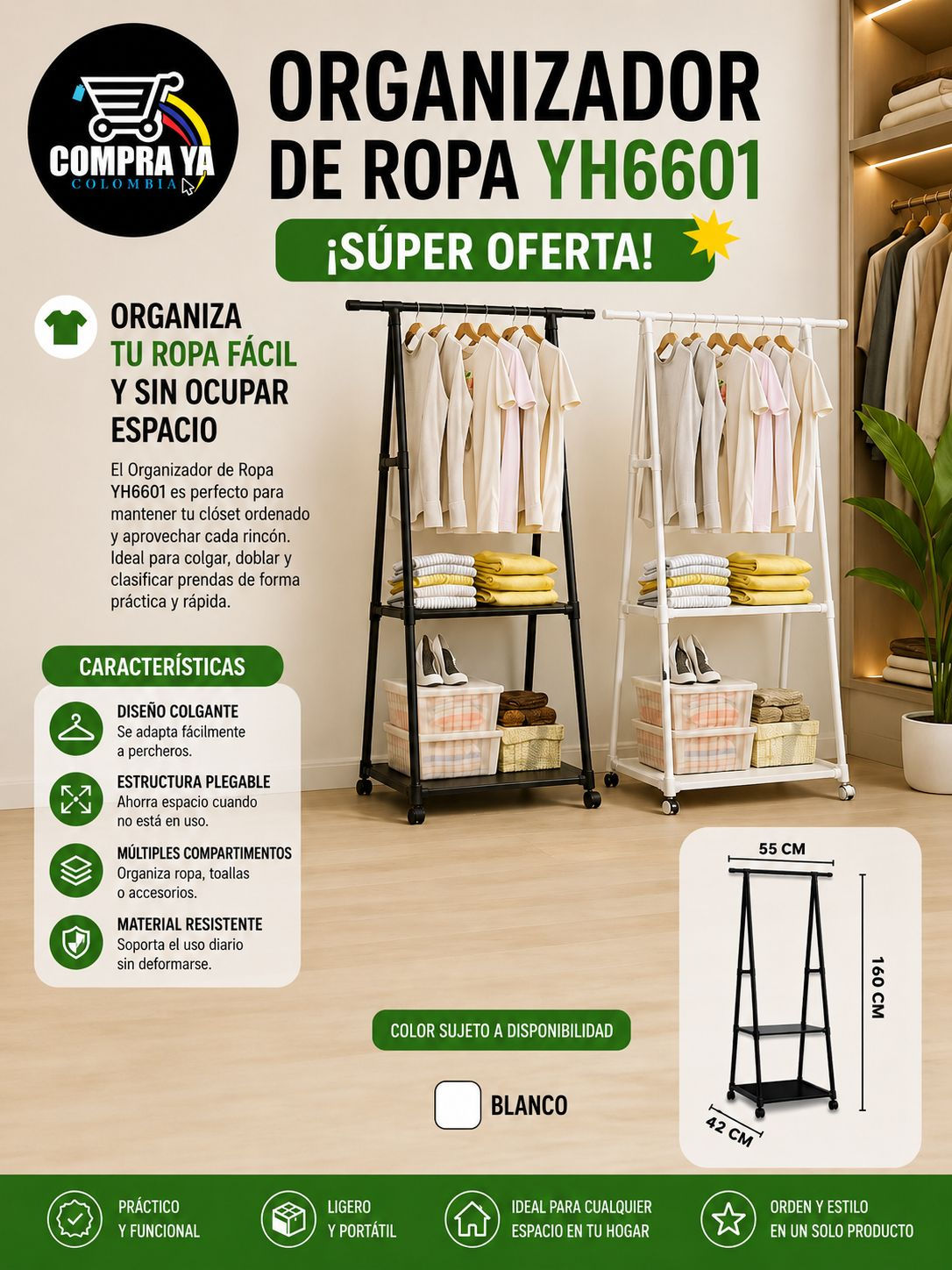 01-Organizador de ropa
