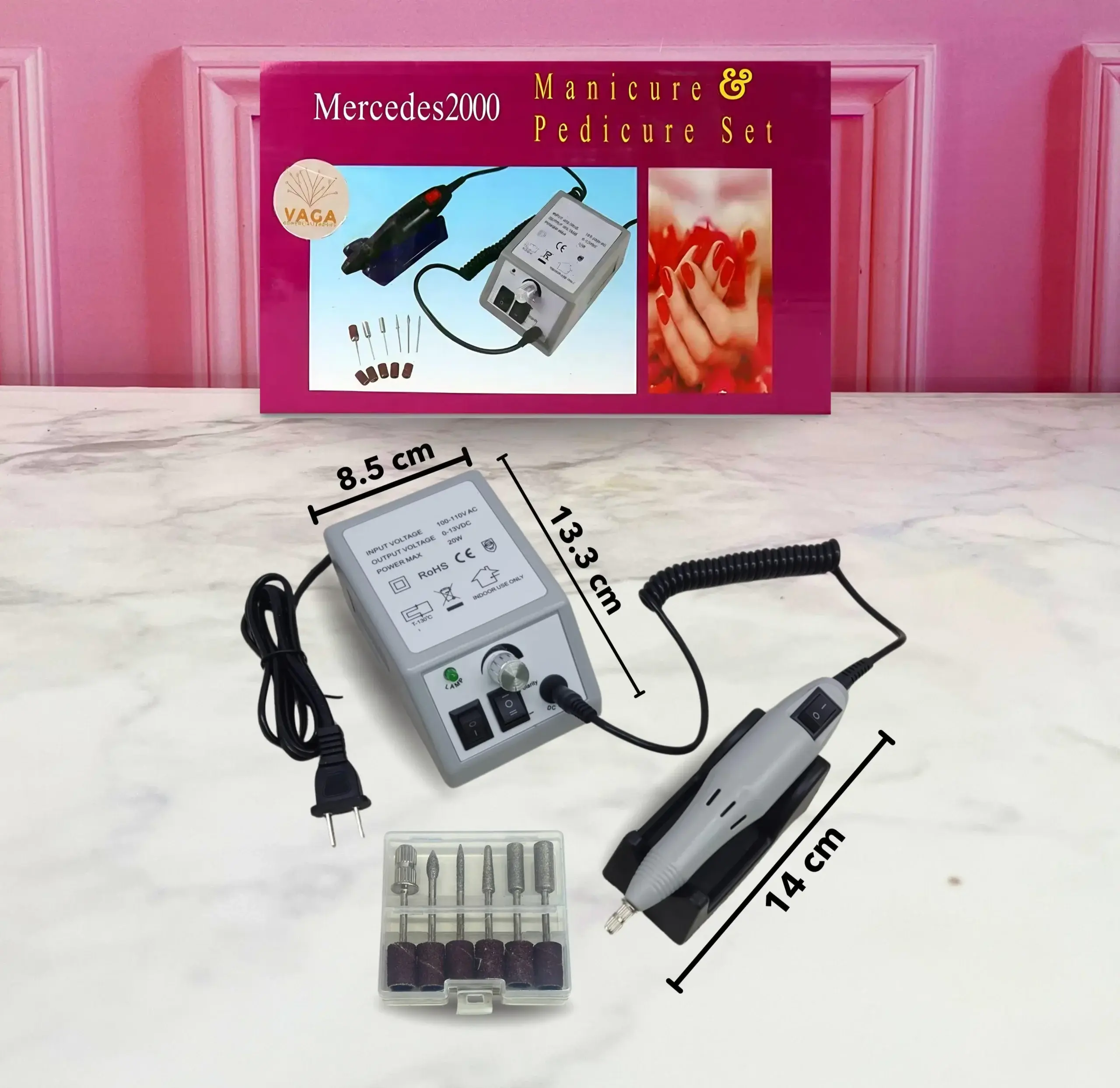 Pulidor de uñas mercedes