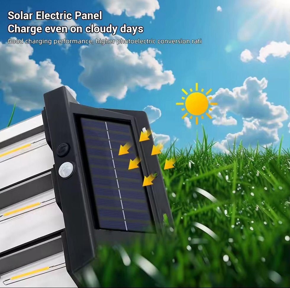 Miniatura: 1369-Lámpara solar con sensor de movimiento