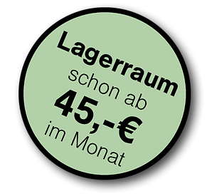 Lagerraum ab 45 Euro