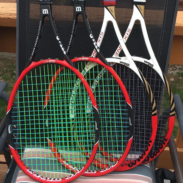 Tennis Stringer Alexandria Mains & Crosses by Smith Chaiyakan