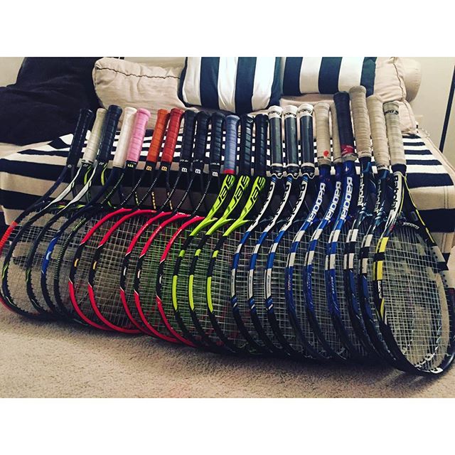 Tennis Stringer Alexandria Mains & Crosses by Smith Chaiyakan