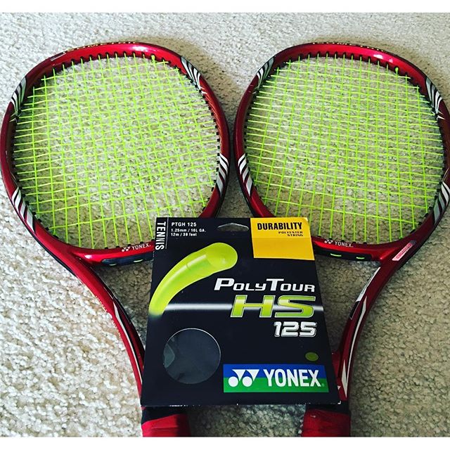 Tennis Stringer Alexandria Mains & Crosses by Smith Chaiyakan