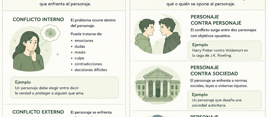 Conflicto narrativo: qué es, tipos y ejemplos