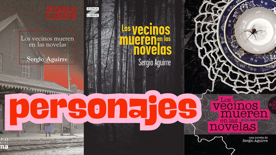Personajes de 'Los vecinos mueren en las novelas' (principales y secundarios)